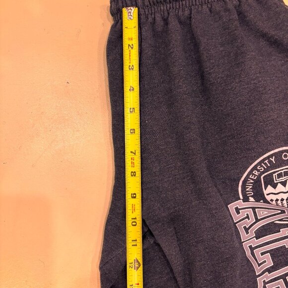 University of Alberta Spellout Sweatpants Lounge Pants Size M Drawstring Pockets - Picture 7 of 8